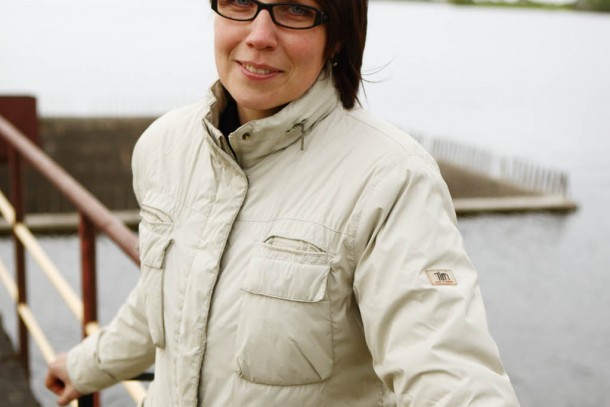 Ausra Skaudaite, Managing Director of UAB Baltic Hydroenergy. Photograph: Patrik Rastenberger