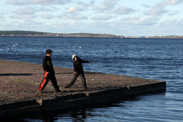 Lake Onega is the second largest lake in Europe. Photo: Patrik Rastenberger.