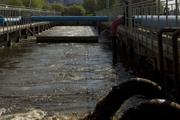 Kronstadt wastewater treatment plant will be upgraded partly with NEFCO's loan. Photo: Patrik Rastenberger