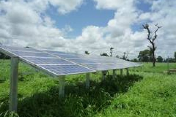Solar energy. Exploiting the sun to combat climate change. Photo: NDF