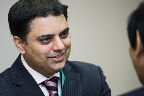 Vice President Ash Sharma chaired the morning session at the workshop. Photo: Patrik Rastenberger