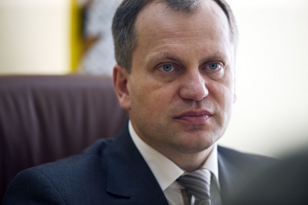 "We want to be forerunners of energy efficiency improvements", says Zhytomyr's Mayor Volodymyr Deboy. Photo: Patrik Rastenberger