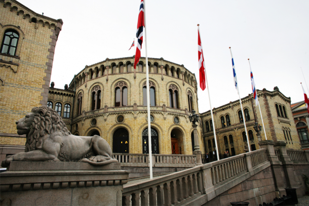 The Norwegian parliament Stortinget in Oslo. Photo: The Nordic Council of Ministers