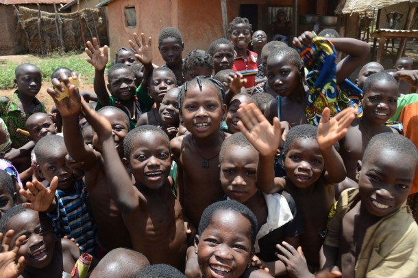 Beneficiaries of a NCF-funded solar project in Kalalé, Benin. Photo: Robert Freling