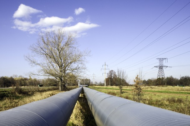 District heating pipelines in Ukraine. Photo: Patrik Rastenberger