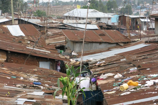 The suburbs of Nairobi, Kenya. Photo: Kari Hämekoski, NEFCO