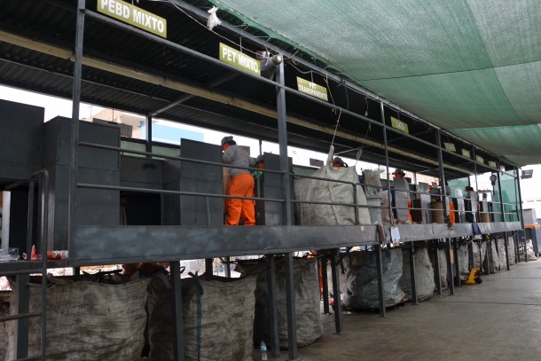 Recycling plant in Surco, Peru. Photo: GreenStream