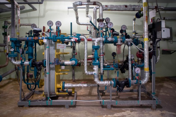 The project in Ivano-Frankivsk comprises the installation of 39 individual heating substations. Photo: Patrik Rastenberger