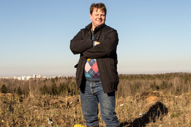 Project Manager Jesper Nyqvist runs Vireo Energy's project in Vitebsk. Photo: Patrik Rastenberger