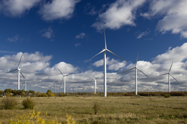 A NEFCO-financed wind farm in Paldiski, Estonia. Photo: Patrik Rastenberger
