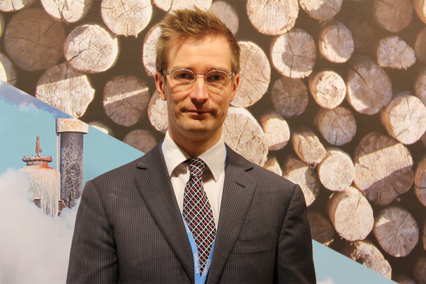 Senior Adviser Oras Tynkkynen presented the Green to scale-report at the COP22 in Marrakech in November 2016. Photo: Vita Thomsen/Norden.org