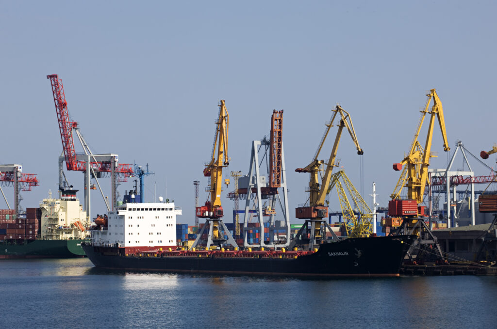 Photo of the Port of Odessa