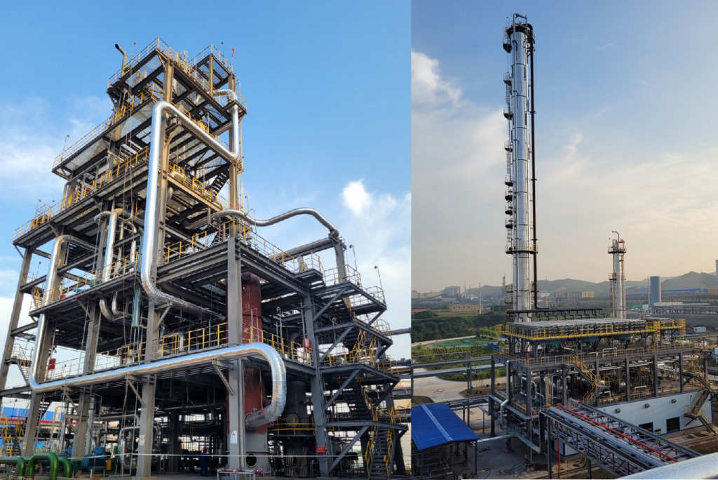 World’s largest CO2-to-methanol plant started production in Anyang, Henan Province, China in October 2022. Photo: CRI