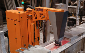 DTE’s fully automated aluminum composition analyzer. Photo: DTE