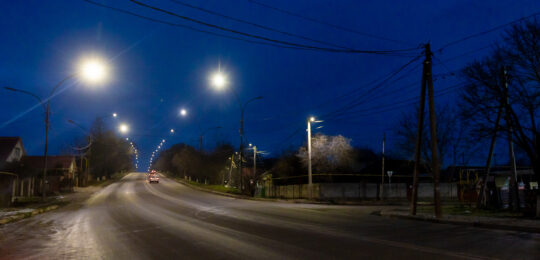Energy-efficiency improvements of the lighting network in Ungheni, Moldova