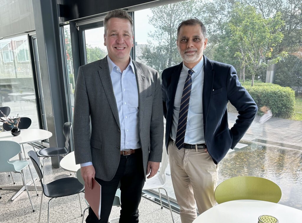 Guðlaugur Þór Þórðarson, Minister for the Environment, Energy and Climate and Ash Sharma, Nefco