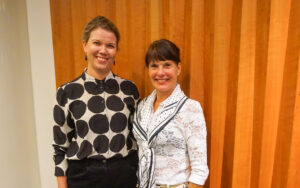 Katariina Vartiainen, Nefco and Marina von Weissenberg, Finnish Ministry of the Environment