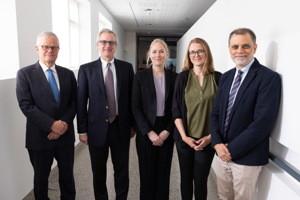Halldór Þorgeirsson, Jonathan Wiener, Cathrine Wenger, Hrafnhildur Bragadóttir and Ash Sharma