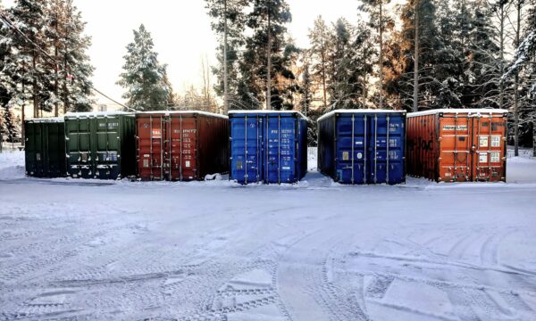 Manna Insect containers in Finland.