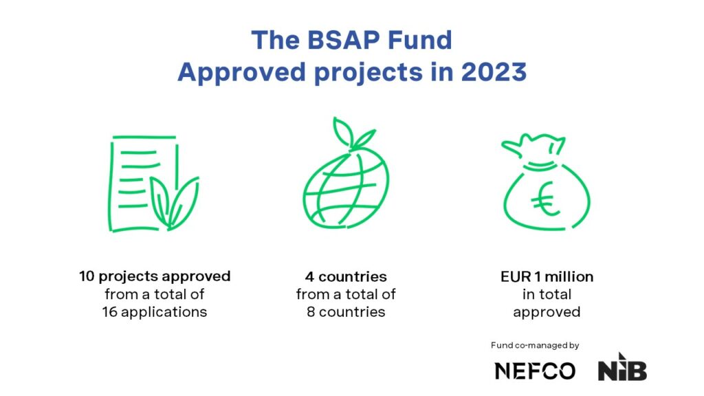 BSAP Fund approved projects in September 2023