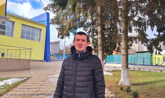 Oleksandr, a resident of Radomyshl