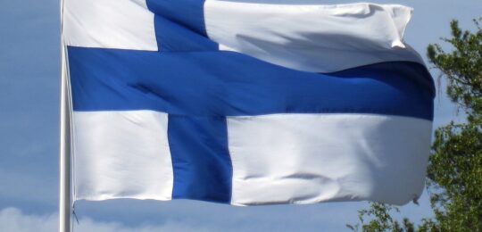 Flag of Finland Photo; Unsplash