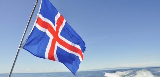 Flag of Iceland. Photo; Unsplash