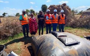ENGIE Energy Access team installing biodigesters in rural Tanzania – Sistema.bio